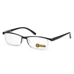 LUFF 1Pcs Anti-Blue-ray Reading Glasses Portable Ultra-Light Readers(3.5X)