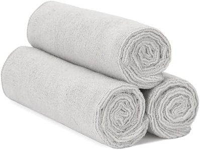 S&T INC. Microfiber Gym Towels, Yoga Towel for Home and Gym Bag, 16 Inch x 27 Inch, 3 Pack