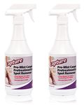 Capture Carpet Cleaner Soil Release Pre-Mist for Carpet Dry Cleaner Powder - 2 Pack - Loosens Stains, Dirt, Odors, Grease and Smells