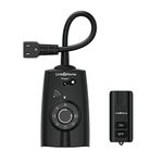 Link2Home Outdoor Weatherproof Wireless Remote Control Double Outlets, Dusk to Dawn 24-Hour Timer, 100 ft range