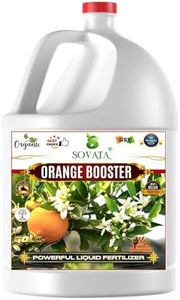 Sovata® Orange Booster, Essential Organic Powerful Liquid Fertilizer for Fast Growth and Heavy fruiting of Orange Plants. (1000 ml)