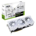 ASUS GeForce RTX 4070 Ti Super TUF Gaming White OC (16GB GDDR6X/PCI Express 4.0/2670MHz/21000MHz)