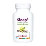New Roots Herbal - Sleep8-120 capsules - Fall Asleep Faster Stay Asleep Longer