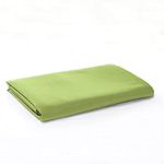 Sonia Moer Super Soft Brushed Microfibre Flat Sheet - Non Iron Breathable Hypoallergenic Top Sheet - Double/Green