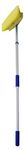 Star Brite 040191 Soft Deluxe Deck Brush with 3' - 6' Standard Extending Handle