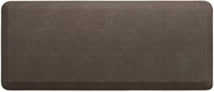 NewLife by GelPro Designer Comfort Mat, 20 by 48-Inch, Grasscloth Pecan