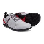 Xero Shoes Barefoot Running Shoes for Men | Prio Neo Wide Toe Box Shoes for Men | Zero Drop, Minimalist for Walking, Tennis & Pickleball, Quiet Gray, 6.5