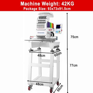 Smartstitch 10-Needle Embroidery Machine – 7" Touchscreen, 9.5x14" Area, Commercial