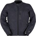 Furygan Clint EVO Men's motorcycle jacket - Tri-stitched - Light & breathable - D30 shoulder and elbow protection, Color : Black or Blue