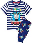 Thomas And Friends Pyjamas For Boys | Kids Tank Engine Trains Long Or Short Option | Children's Toys PJs Clothing Merchandise 2-3 Years