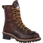 Georgia Boot Men's Loggers G7313 Work Boot,Tumbled Chocolate,9 M US