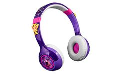 eKids Encanto Kids Bluetooth Headphones, Wireless Headphones with Microphone Includes Aux Cord, Volume Reduced Kids Foldable Headphones for School, Home, or Travel, Purple, EN-B54