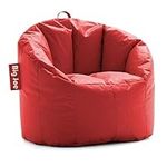 Big Joe Milano Beanbag Chair Red Sm