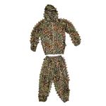 CALANDIS® Ghillie Suit Set Sniper Train Leaf Jungle Forest Woodland Camouflage Adults