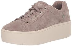 Skechers Womens Martha Stewart Plateau Chic Lady, Dark Taupe, 11