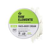 Raw Elements: Eco Formula 30+ Lotion, 3 oz, All Natural, Balanced UV Ray Protection, Water-Resistant, Packed with Antioxidants, Vitamins and Minerals. by Raw Elements