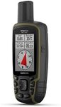 Garmin GPSMAP 65s, Button-Operated Handheld with Altimeter and Compass, Expanded Satellite Support and Multi-Band Technology, 2.6"" Color Display