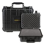 Olympia 13.47" Waterproof Hard Case with DIY Customizable Foam, Fit use of Gear, Equiment, Camera and so on