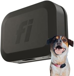 Fi Mini GPS Tracker for Dogs & Cats – Lightweight, Virtual Fences, Escape Alerts, Step & Health Tracking, Waterproof – 6-Month Membership Included