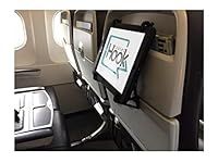 TabletHookz Tablet Hook Mount. Turn Your Tablet or Phone into Your own Personal, Secure, Hands Free seat Back Entertainment. for The Plane, Train, car and Home.Compatible with iPad and Other Tablets