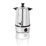 Swan SWU5LS Hot Cider, Mulled Wine and Water Boiler Urn with Adjustable Temperature Control, 5L, 1800W, Stainless Steel