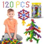 thinkmaster STEM Building Blocks 120 PCS Set for Kids Educational Interlocking Toy for Creative Minds & Classroom Fun, 3+ Educational Toys, Building Toys