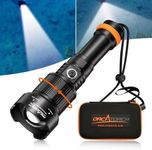 ORCATORCH ZD710 Zoomable Dive Light