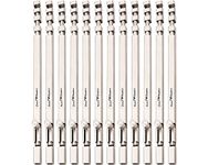 Smart Shophar Stainless Steel Square Section Tower Bolt 10 Inches Silver Pack of 12 / Secure Door Locking/Multiple Installations/Window Latch/Suitable for Heavy-duty Applications