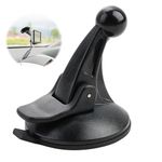 Car Sat Nav Holder for Garmin Replacement Windscreen Suction Cup Mountvehicle Sucker Suction with Ball Connector Compitable with Garmin Drivesmart Nuvi Zumo Driveassist Camper Van Black