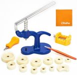 Ohuhu Professional Watch Repair Kit - Watch Press Tool Set with Case Closer, Battery Replacement & Back Cover Opener for Round Watches, Watchmaker Repair Tools with Pry Tools and Manual