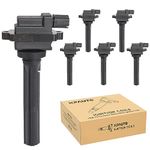 Ignition Coil Pack fit for 2.5 2.7 V6 Suzuki Vitara Grand XL7 Chevy Geo Tracker Suzuki Esteem Aerio 1999 2000 2001 2002 2003 2004 2005, UF237, Set of 6