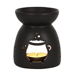 Something Different Cauldron Oil Burner (One Size) (Black)