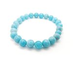 GEMTUB Aquamarine Modern Bracelet for Unisex Adult (Multicolour)