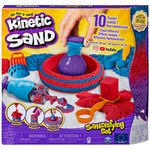 Kinetic Sand, Sandisfying Set with 906 g of Sand and 10 Tools, for Kids Aged 3 and Up