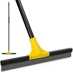 Squeegee Broom for Floor, 18'' Rubb