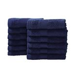 Master Towels (Navy, Washcloth (12-Piece))