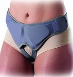 SOLACE CARE Hernia Belt Truss for Inguinal or Sports Hernia Support Single / Double - Pain Relief Recovery with 2 Removable Compression Pads - Adjustable Groin Straps (M: 89 - 104 cm)