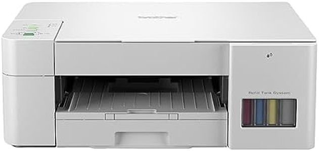 Brother DCP-T426W Multifunction (Print Scan Copy) Ink Tank Color Printer Best for Home, 150 Sheet Paper Tray, WiFi, Print Up to 7.5 K Pages in Black and 5 K in Color Each for (CMY), Free Installation