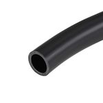 sourcing map Lubricating Oil Hose, 19mm(3/4") ID x 25mm(1") OD 3.3ft Rubber Water Hose Tubing Black