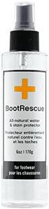 BootRescue All-Natural Protector Spray. Premium waterproof + stainproof spray for leather, suede & fabric | 6oz/170mL