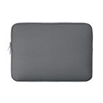 RAINYEAR 15 Inch Laptop Sleeve Protective Case Carrying Computer Bag Zipper Soft Cover Compatible with New 15.4 MacBook Pro Touch Bar for Model A1938 A1707 A1990 (Gray)