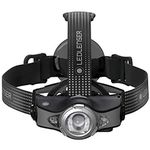 Ledlenser MH11 - Rechargeable Outdoor LED Bluetooth Head Torch, Super Bright 1000 Lumens Headlamp, 320 Meter Focus, Camping, Hiking Head Torch Rechargeable, Up to 100 Hours Running Time