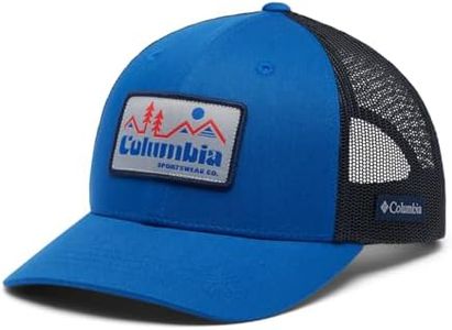 Columbia Youth Unisex Snap Back, Mountain Blue/Collegiate Navy/Retro Script, One Size