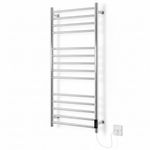 Manissa Siena Electric Stainless Steel Towel Rail H1000mm W500mm Mirror Polished Finish Electric Heated Towel Radiator