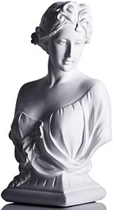 XMGZQ Statua decorativa di greca, busto di dea greca,testa di Afrodite,statua antica,statua di dea greca,grande busto classico romano,mitologia greca,regalo decorativo per la casa,tavolino,art deco