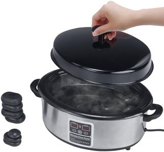 Master Massage 6 Quart Massage Stone Heater Warmer Fits up to 60 Stones