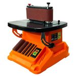 VOLTZ VZ-BOSS200A 500W Oscillating Spindle & Belt Sander with sanding Sleeves 45 Degree Rotatable Bench Belt Sander