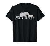 Africa Safari Family Animal Lover Zoo Keeper Elephant T-Shirt