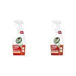 Cif Power & Shine 100% tough grease removal Kitchen Spray for cleaning ceramic, chrome, and enamel surfaces 700 ml (Pack of 2)
