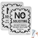 3M No Soliciting Signs